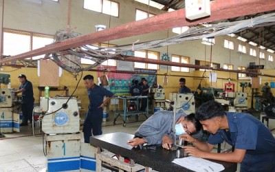 Dokumetasi kegiatan UKK Jurusan Teknik Pemesian Tahun 2022